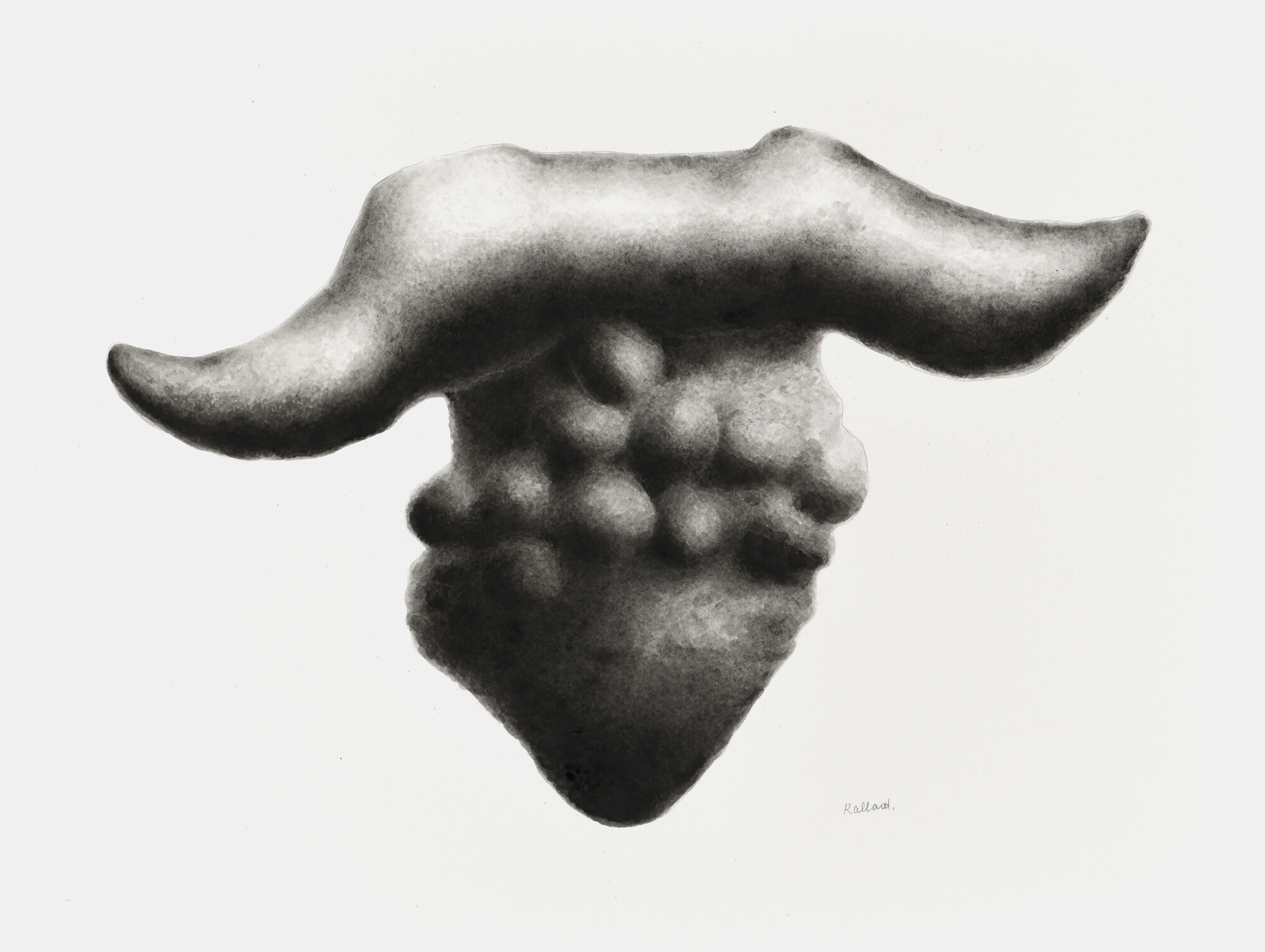 Figure avec des cornes